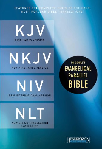 KJV/NKJV/NIV/NLT2 Complete Evangelical Parallel Bible-HC