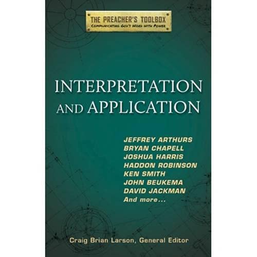 Stock image for Interpretation and Application: 3 (Preacher's Toolbox) for sale by Goldstone Books