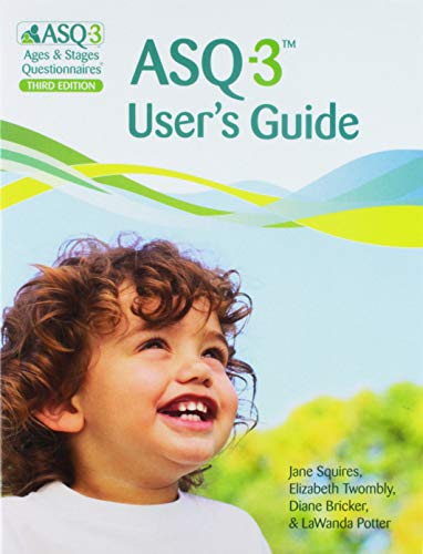 9781598570410: ASQ-3 Ages & Stages Questionnaires/ ASQ-3 User's Guide: A Parent-Completed Child-Monitoring System