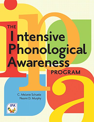 Stock image for The Intensive Phonological Awareness Program: (The Ipa Program) for sale by Revaluation Books