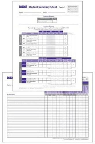 TPRIÃ† Student Record and Class Summary Sheets, Grade 3 (9781598571301) by Brookes