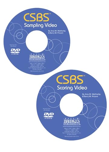 Beispielbild fr Communication and Symbolic Behavior Scales (Csbs) Sampling & Scoring (DVD) zum Verkauf von Revaluation Books