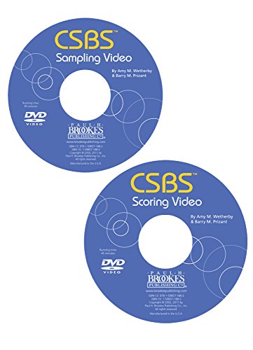 Imagen de archivo de Communication and Symbolic Behavior Scales (Csbs) Sampling & Scoring (DVD) a la venta por Revaluation Books