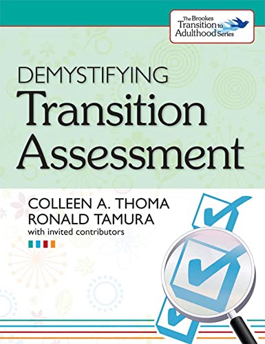 Beispielbild fr Demystifying Transition Assessment zum Verkauf von BooksRun