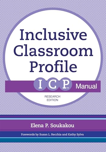 Stock image for The Inclusive Classroom Profile Manual: Research Edition for sale by Revaluation Books