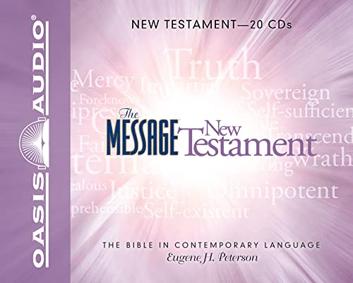 Imagen de archivo de The Message: New Testament : The Bible in Contemporary Language a la venta por Revaluation Books