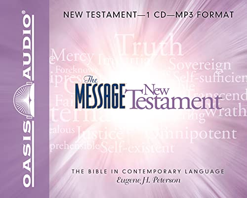 9781598594614: Message New Testment-MS: The Bible in Contemporary Language