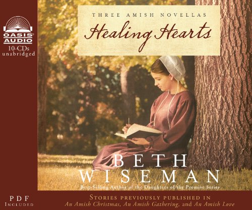 9781598599732: Healing Hearts: Three Amish Novellas