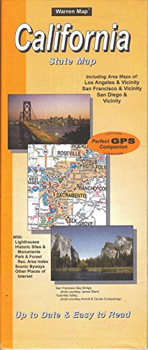 Beispielbild fr California State Map zum Verkauf von Gulf Coast Books