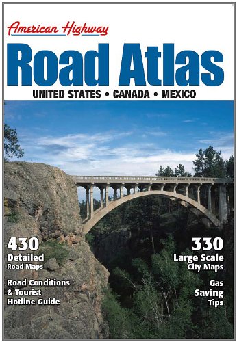 9781598624328: 2012 American Highway Road Atlas of the U.S., Canada, & Mexico