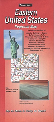 Stock image for Eastern United States Regional Map for sale by Wonder Book