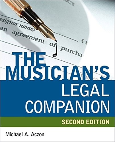 Stock image for The Musician's Legal Companion for sale by SecondSale