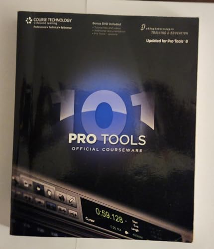 9781598638660: Pro Tools 101 Official Courseware, Version 8