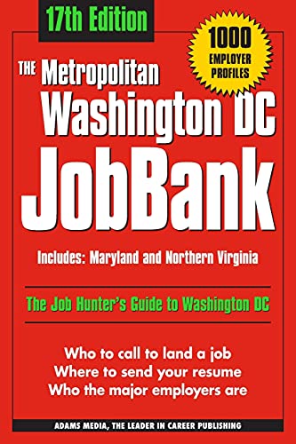 Beispielbild fr The Metropolitan Washington DC Jobbank: Includes Maryland and Northern Virginia zum Verkauf von Ebooksweb