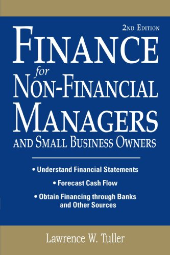 Beispielbild fr Finance for Non-Financial Managers : And Small Business Owners zum Verkauf von Better World Books