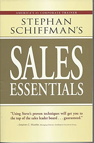 Stock image for Stephan Schiffman's Sales Essentials for sale by More Than Words