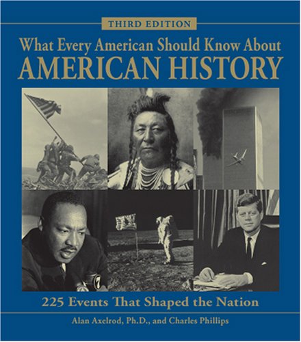 Stock image for What Every American Should Know about American History : 225 Events That Shaped the Nation for sale by Better World Books