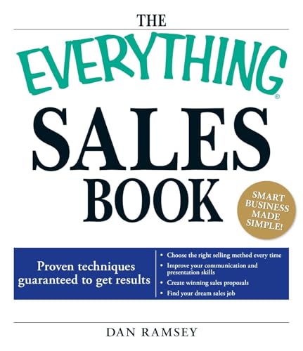 Imagen de archivo de The Everything Sales Book Prov a la venta por SecondSale