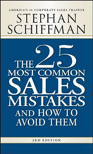 Beispielbild fr 25 Most Common Sales Mistakes and How to Avoid Them zum Verkauf von Blackwell's