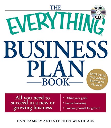 Imagen de archivo de The Everything Business Plan Book with CD: All you need to succeed in a new or growing business a la venta por SecondSale
