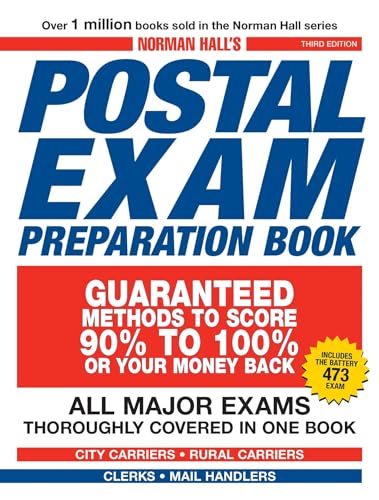 9781598698534: Norman Hall's Postal Exam Preparation Book: Everything You Need to Know... All Major Exams Thoroughly Covered in One Book