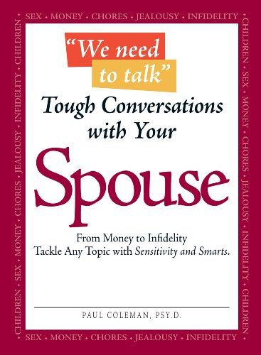 Imagen de archivo de We Need to Talk - Tough Conversations With Your Spouse: From Money to Infidelity Tackle Any Topic with Sensitivity and Smarts a la venta por ThriftBooks-Dallas