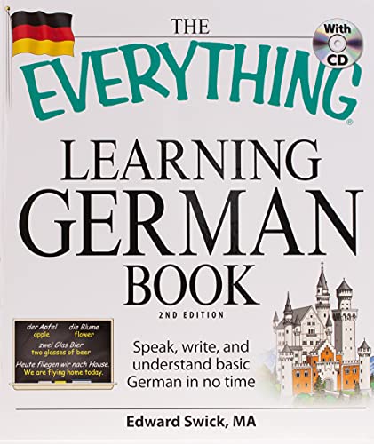 Beispielbild fr The Everything Learning German Book: Speak, write, and understand basic German in no time zum Verkauf von Wonder Book