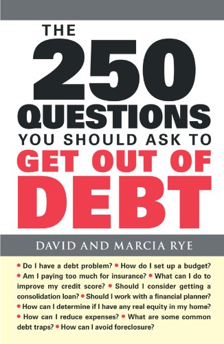 Stock image for The 250 Questions You Should Ask to Get Out of Debt for sale by Better World Books