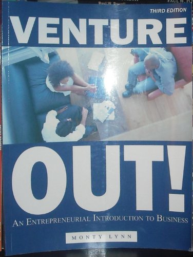 Beispielbild fr Venture Out! an Entrepreneurial Introduction to Business (Revised Edition) zum Verkauf von Indiana Book Company