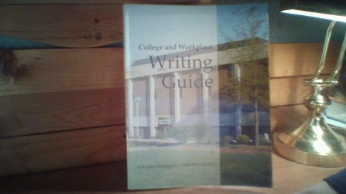 Imagen de archivo de College and Workplace Writing Guide a la venta por ThriftBooks-Atlanta