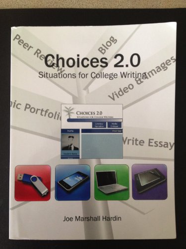 Beispielbild fr Choices 2. 0 zum Verkauf von Better World Books