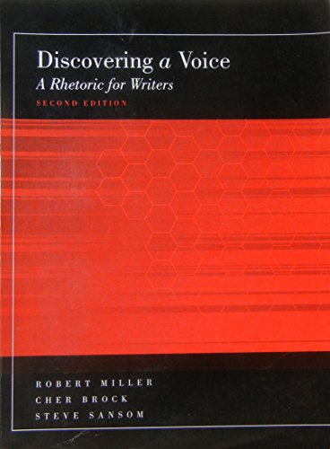 Stock image for Discovering a Voice: A Rhetoric for Writers for sale by ThriftBooks-Atlanta