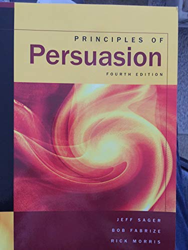 Beispielbild fr Principles of Persuasion zum Verkauf von Hawking Books