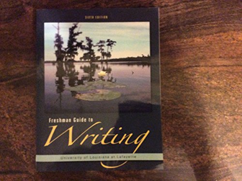 Beispielbild fr Freshman Guide to Writing-ULL zum Verkauf von BooksRun