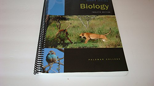 Beispielbild fr Biology Lab Manual for Palomar College zum Verkauf von Books From California