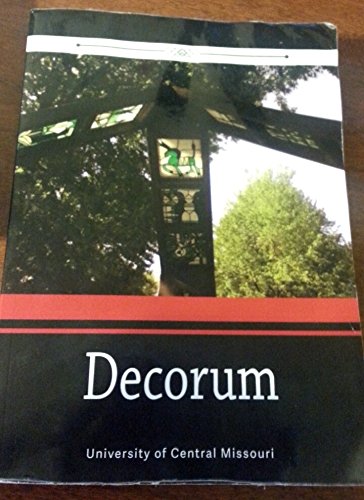 Stock image for Decorum for sale by HPB-Red