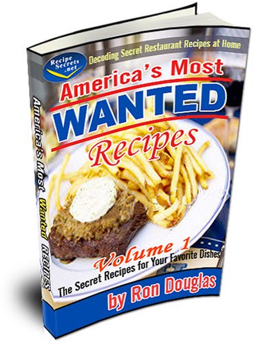 Stock image for America's Most Wanted Recipes - Volume 1 for sale by WorldofBooks