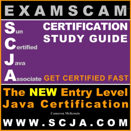 9781598726107: SCJA - Sun Certified Java Associate Certification Study Guide for Java 5, J2EE and J2ME Technology from ExamScam.com - The Pre SCJP, Programmers Certification