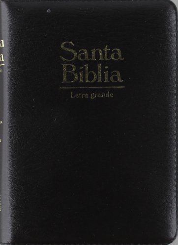 RVR60 Vinyl Large Print Bible w/ Pocket and Zipper (Spanish Edition) (9781598771121) by American Bible Society