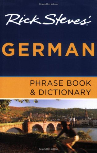 Stock image for Rick Steves' German Phrase Book and Dictionary for sale by BooksRun