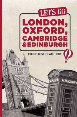 9781598803037: Let's Go London, Oxford, Cambridge & Edinburgh: The Student Travel Guide