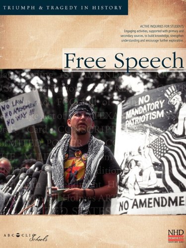 Stock image for Triumph and Tragedy: Free Speech (Triumph and Tragedy in History) for sale by HPB-Red