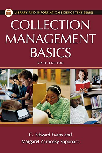 Beispielbild fr Collection Management Basics, 6th Edition zum Verkauf von Better World Books