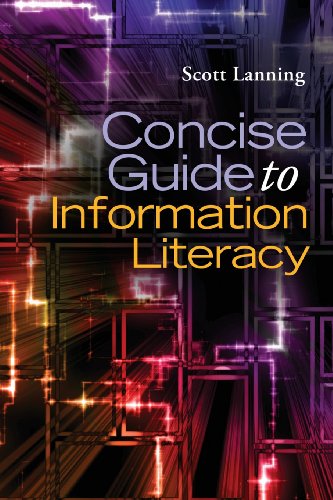 Beispielbild fr Concise Guide to Information Literacy zum Verkauf von SecondSale