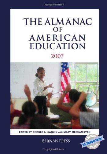 Imagen de archivo de Almanac of American Education 2007 a la venta por Better World Books: West