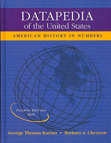 Imagen de archivo de Datapedia of the United States : American History in Numbers a la venta por Better World Books: West