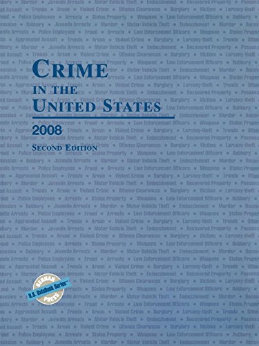 Beispielbild fr Crime in the United States 2008 zum Verkauf von Better World Books