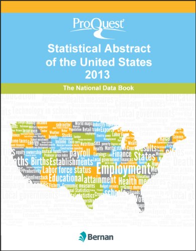 Stock image for ProQuest Statistical Abstract of the United States 2013 : National Data Book for sale by Better World Books