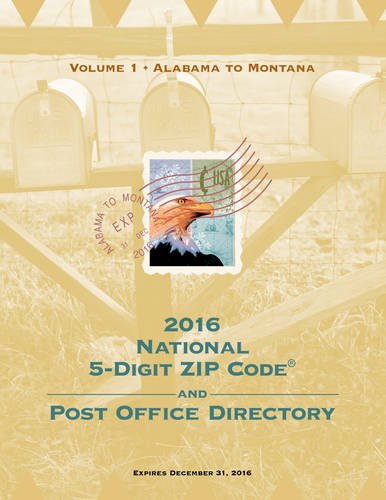 9781598888201: 2016 National 5-Digit Zip Code and Post Office Directory
