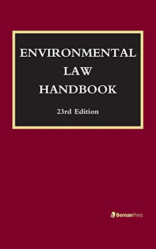 Beispielbild fr Environmental Law Handbook zum Verkauf von Book Deals